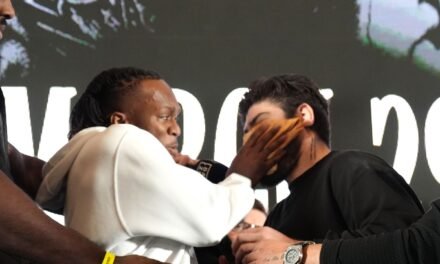 Watch KSI’s Epic Pancake Smack on Dillon Danis: Highlights from the Misfits Boxing 21 Press Conference!